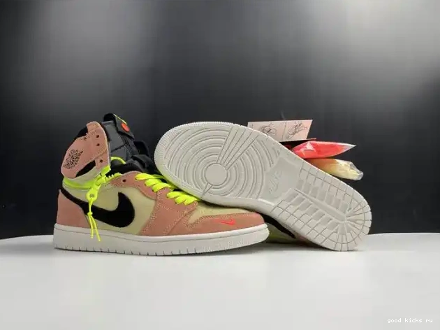 80% Off Sale Air CW6576-800 Switch Peach High 1 Jordan 0505